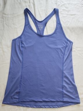 Old Navy Go-Dry Tank S/143028-13 Racerback Blue Sz M